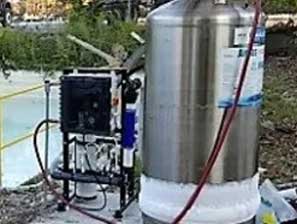 CO2 water tank